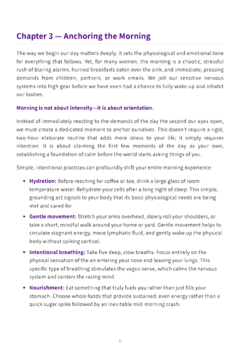 RESTORING JOY EBOOK: ANCHORING BALANCE, WELLNESS, AND RADIANCE FOR WOMEN